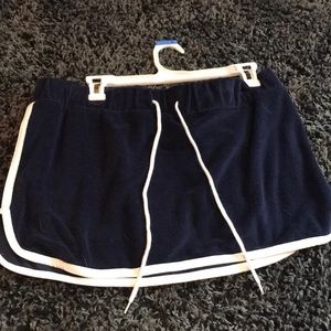 Mini tennis style skirt